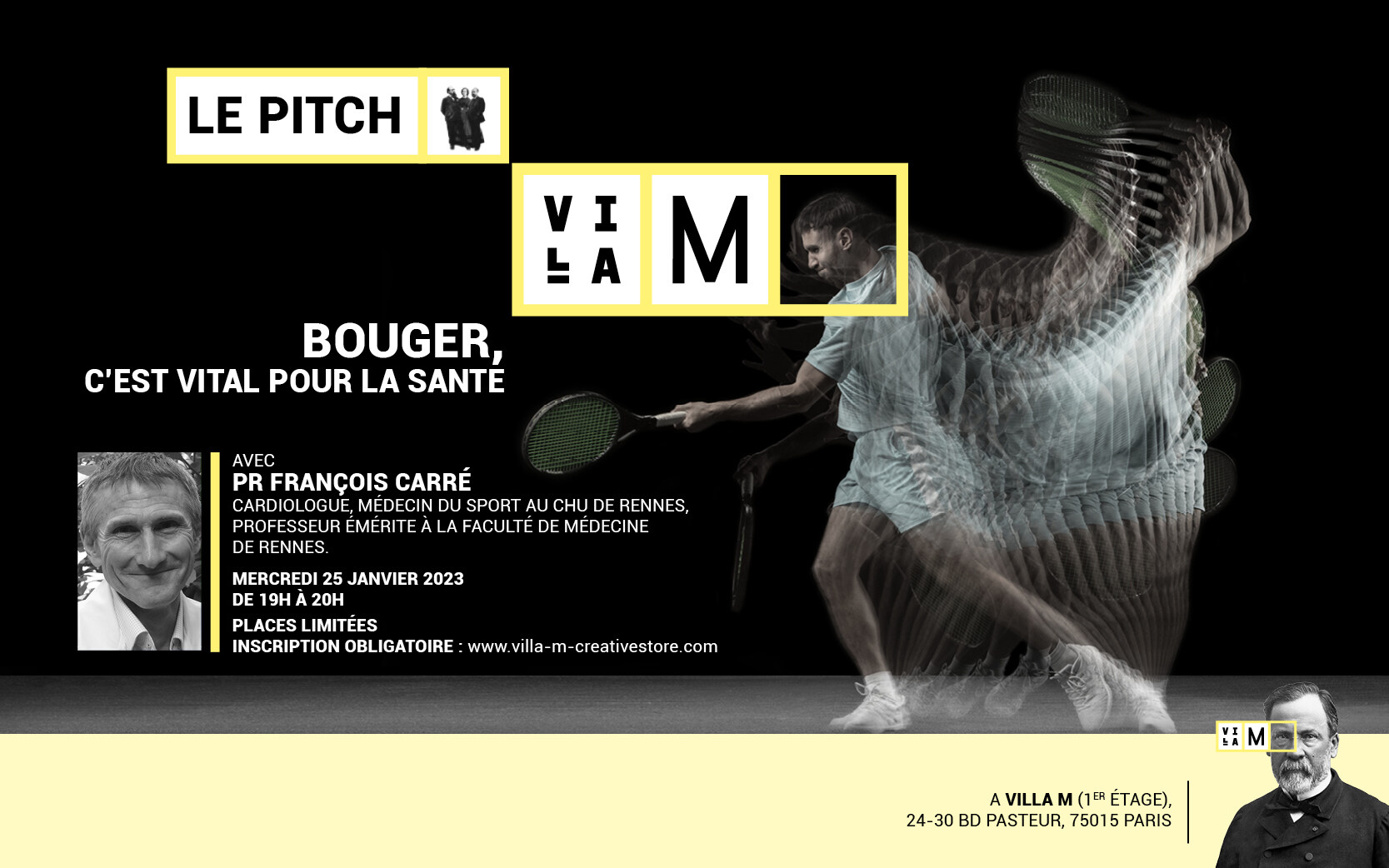 Pitch Bouger, c'est vital pour la santé Villa M